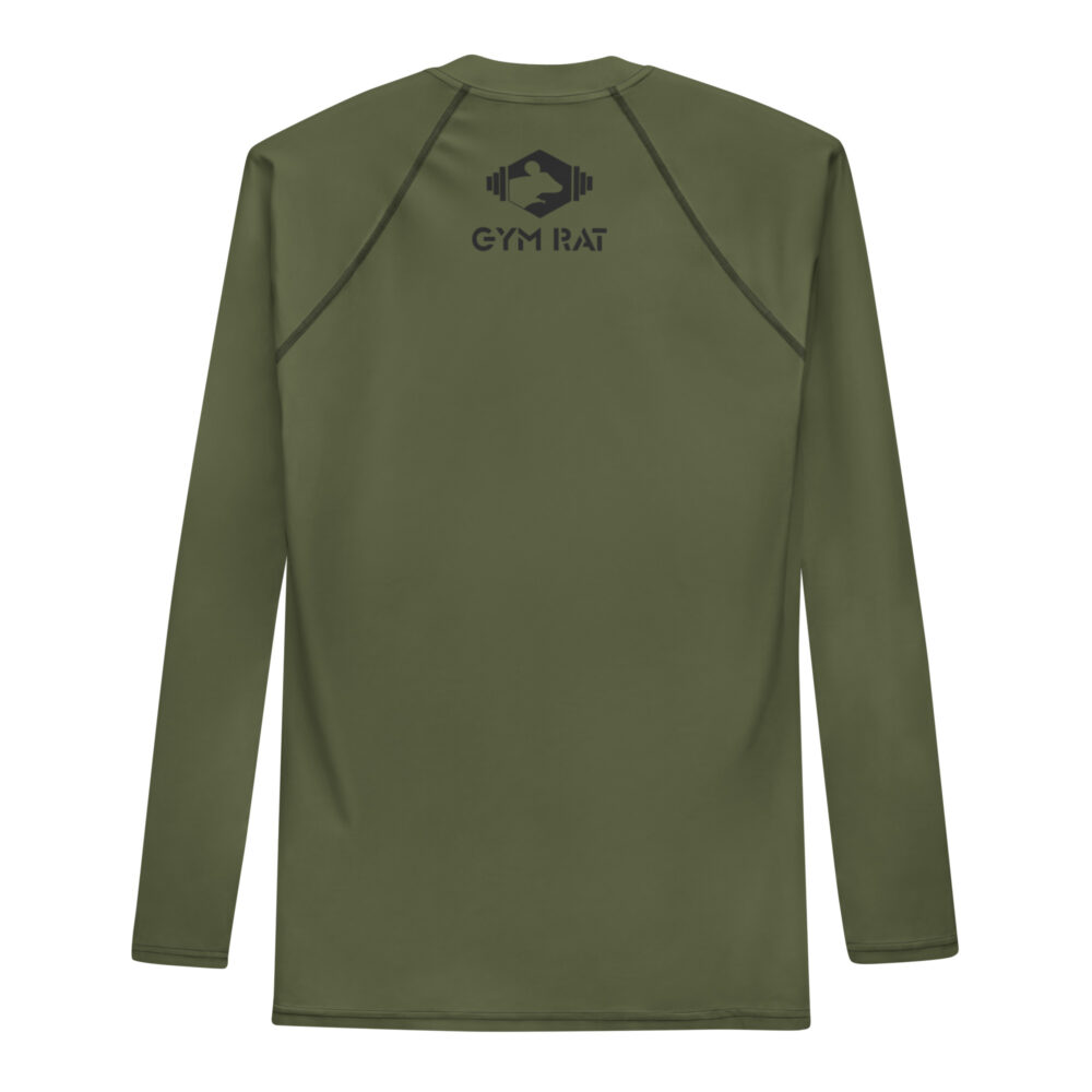 Gym Rat® Long-Sleeve Rash Guard – Saratoga & Black - Image 2