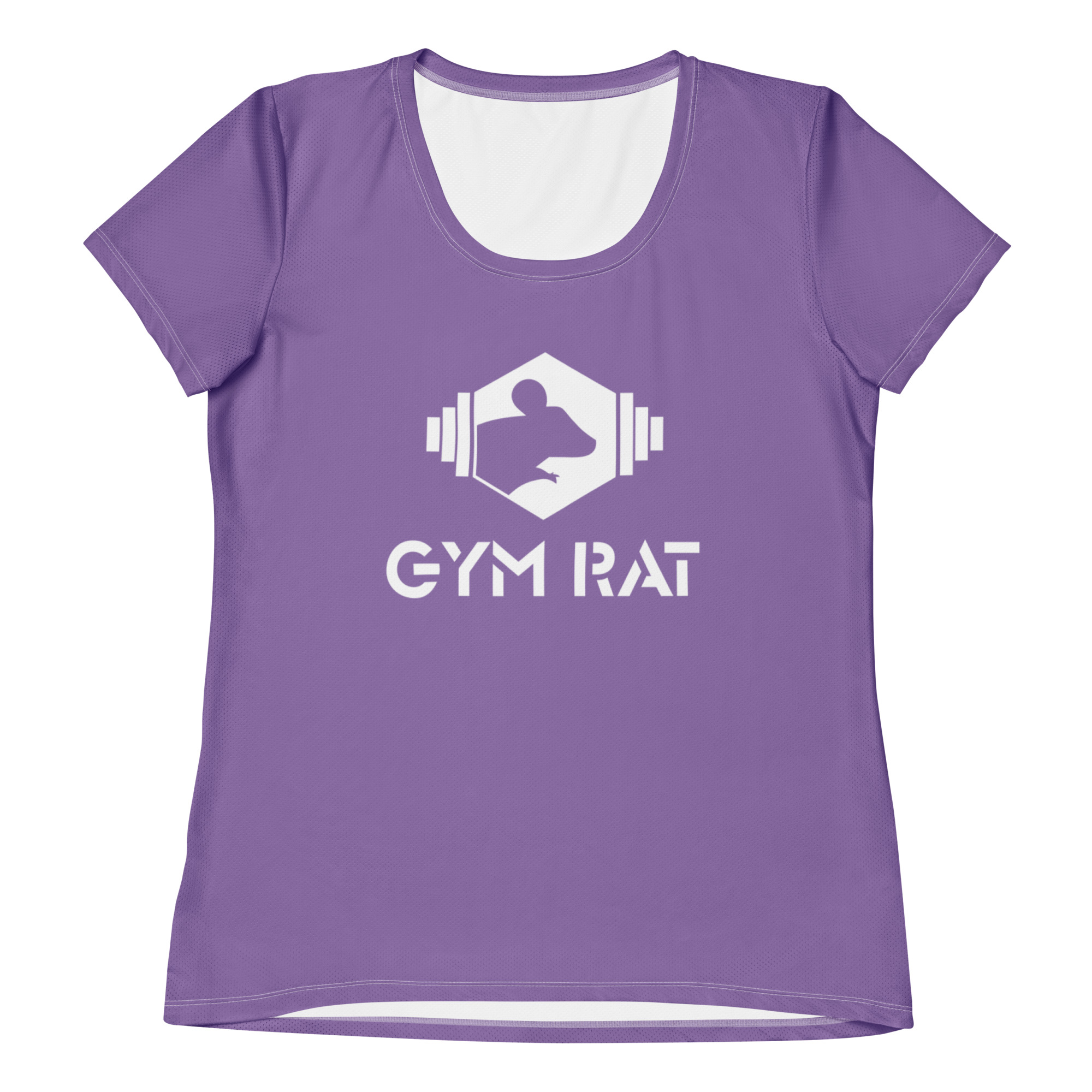 Gym Rat® Athletic Mesh Tee – Ce Soir & White